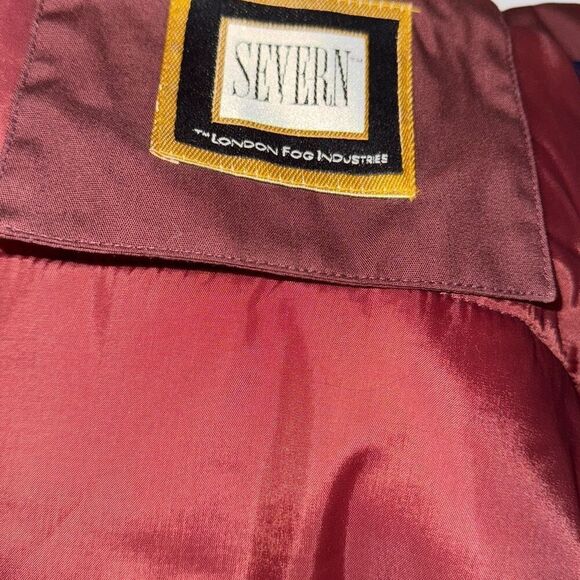 Vintage Blue Severn London Fog Mens Insulated Parka Coat Size Medium - Picture 10 of 13